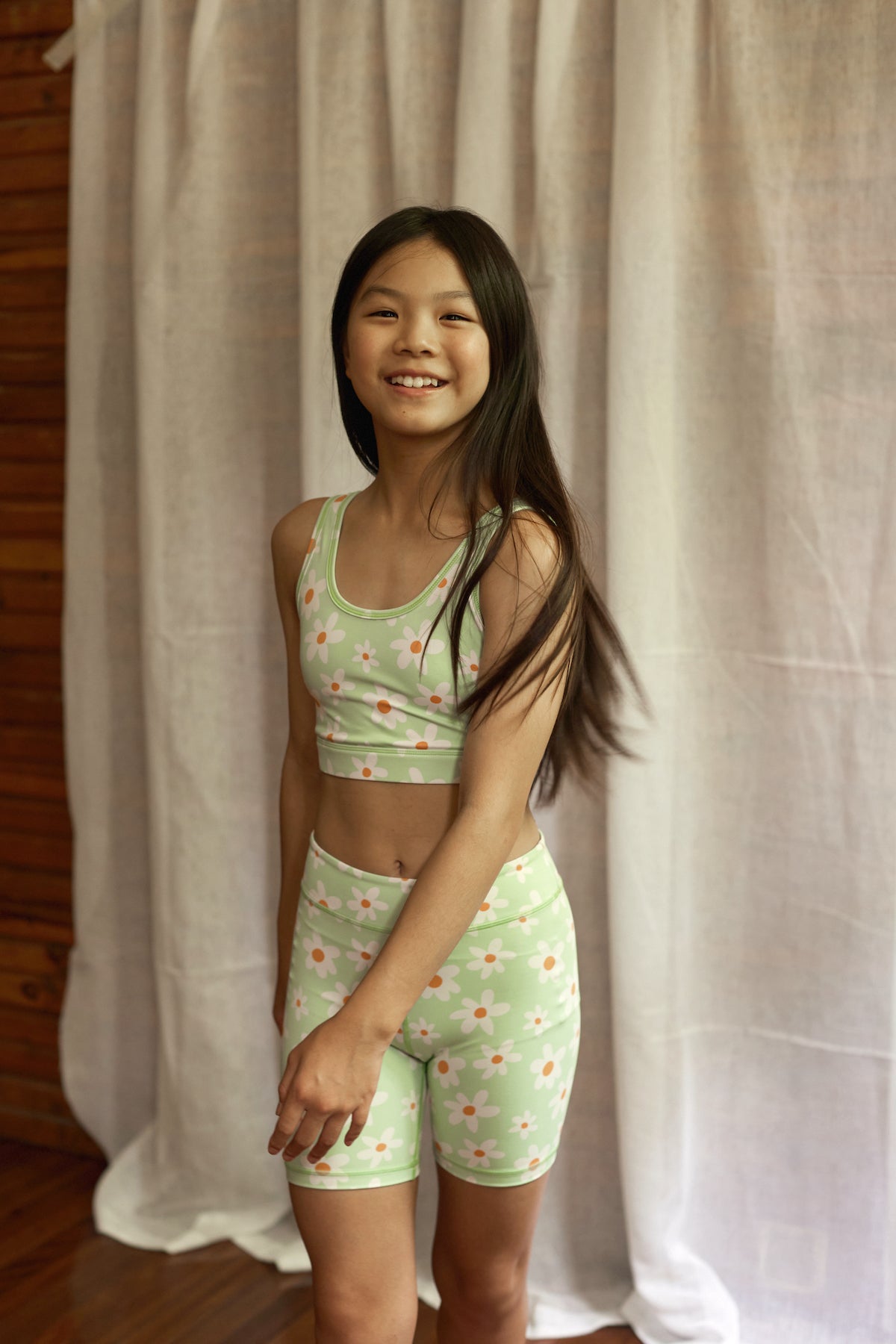 Girls Floral Bike Shorts  Kids, Tween & Teen Activewear